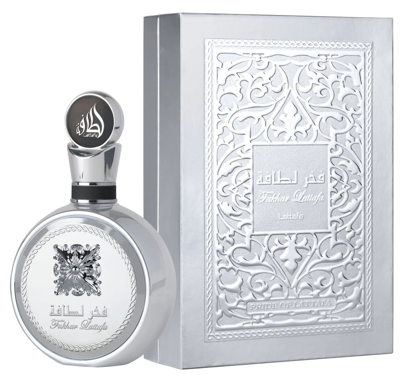 FAKHAR PLATIN LATTAFA MEN EDP 100ML PERFUME COMPLETO
