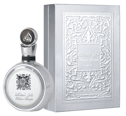 FAKHAR PLATIN LATTAFA MEN EDP 100ML PERFUME COMPLETO